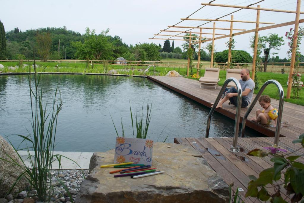 منزل الضيف سان فيليتْشي ديل بيناكو  في Agriturismo La Breda المظهر الخارجي الصورة